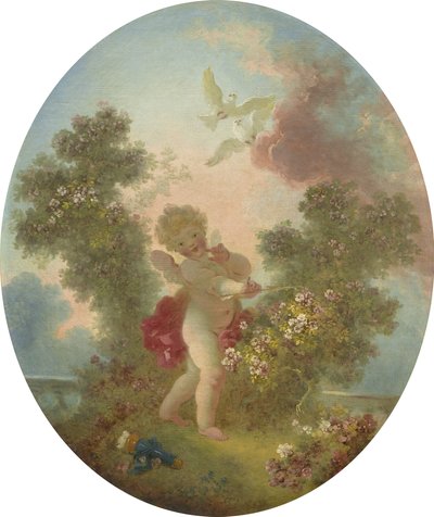 Love the Sentinel by Jean Honore Fragonard